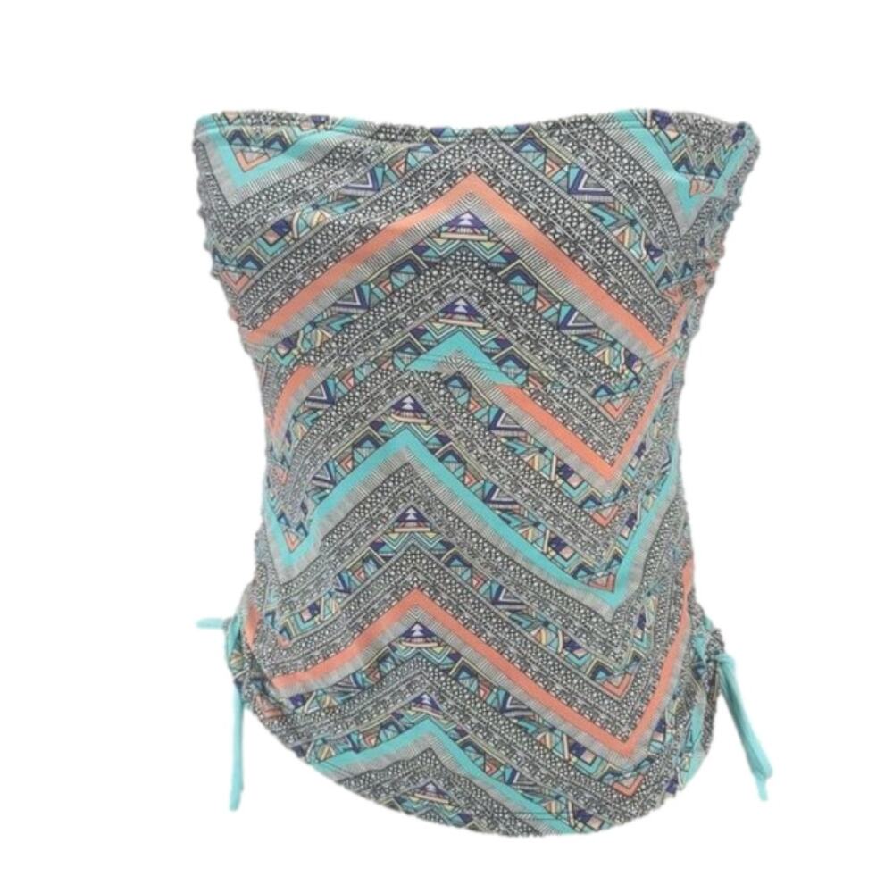 O'rageous Tube Top Bathing suit top side ties